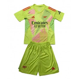 Arsenal Keeper Thuis tenue Kids 2024-25 Korte Mouw (+ Korte broeken)